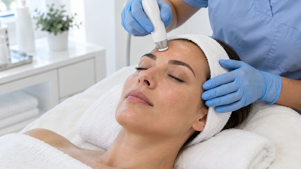 Illustrative eye-area skin care